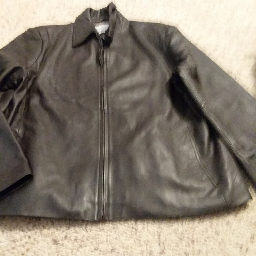 Genuine lambskin jacket size xl